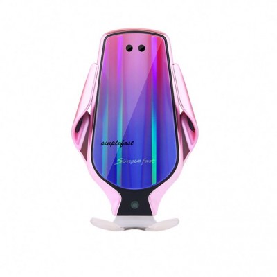 Heavy-duty Automatic clamping Fast Wireless Charger Car Mount For iPhone Xs Max XR X Samsung 10W Qi Car Wireless Charger