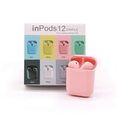 2019 hot selling tws i12 wireless Earphones I12-tws headphone with charging box In Ear Use for Mobile Phone